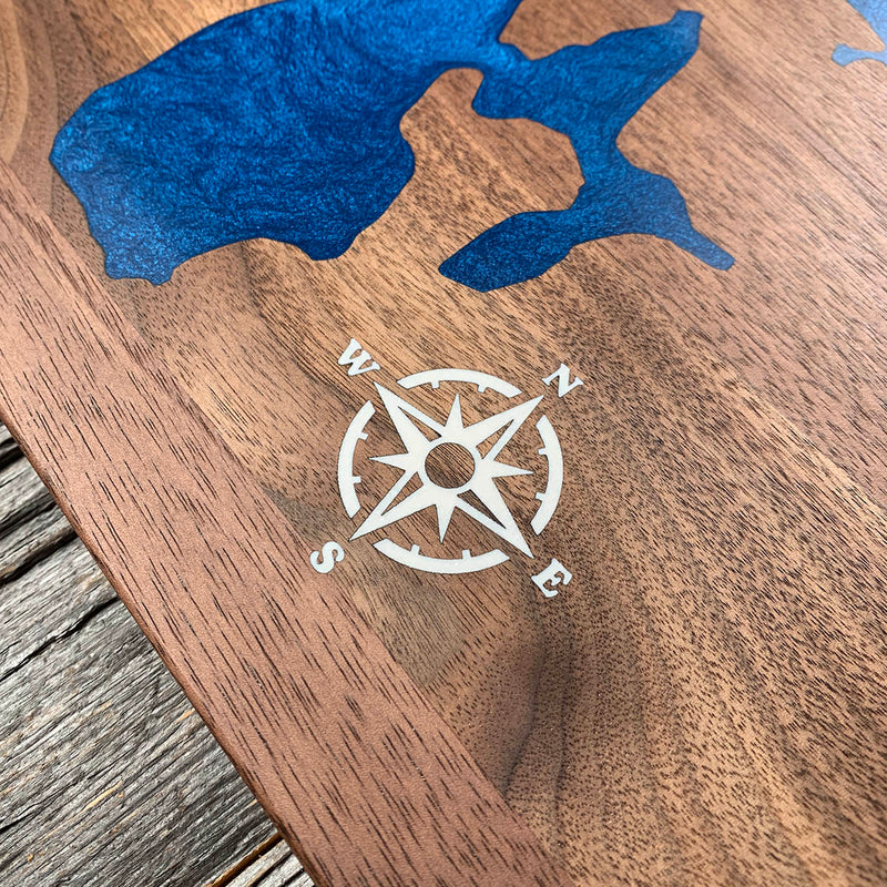 Detail of the Lake Holiday map by Keyway