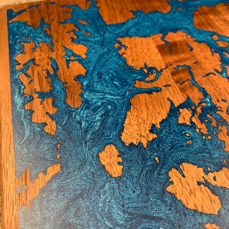 Detail of the Prince of Wales Island map by Keyway