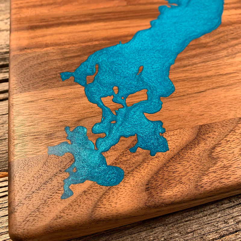 Detail of the Green Lake map by Keyway