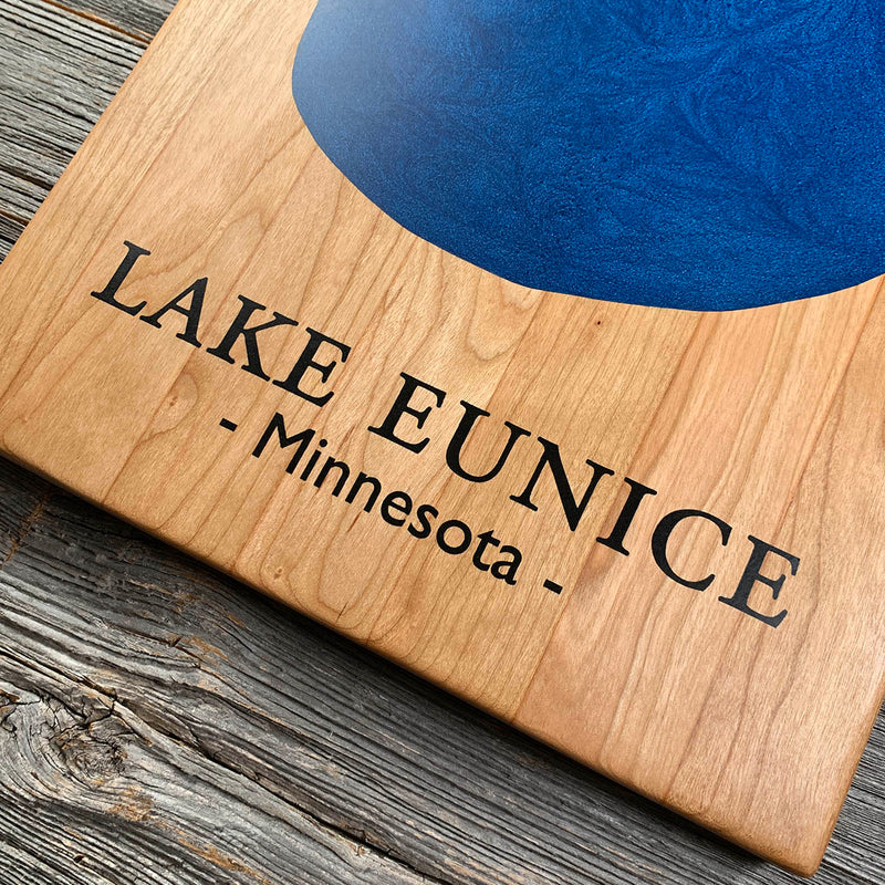 Detail of the Lake Eunice map by Keyway