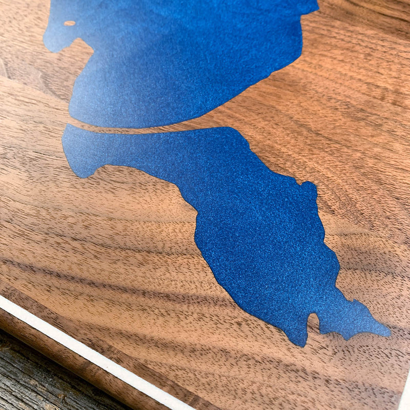 Detail of the Beach Pond map by Keyway