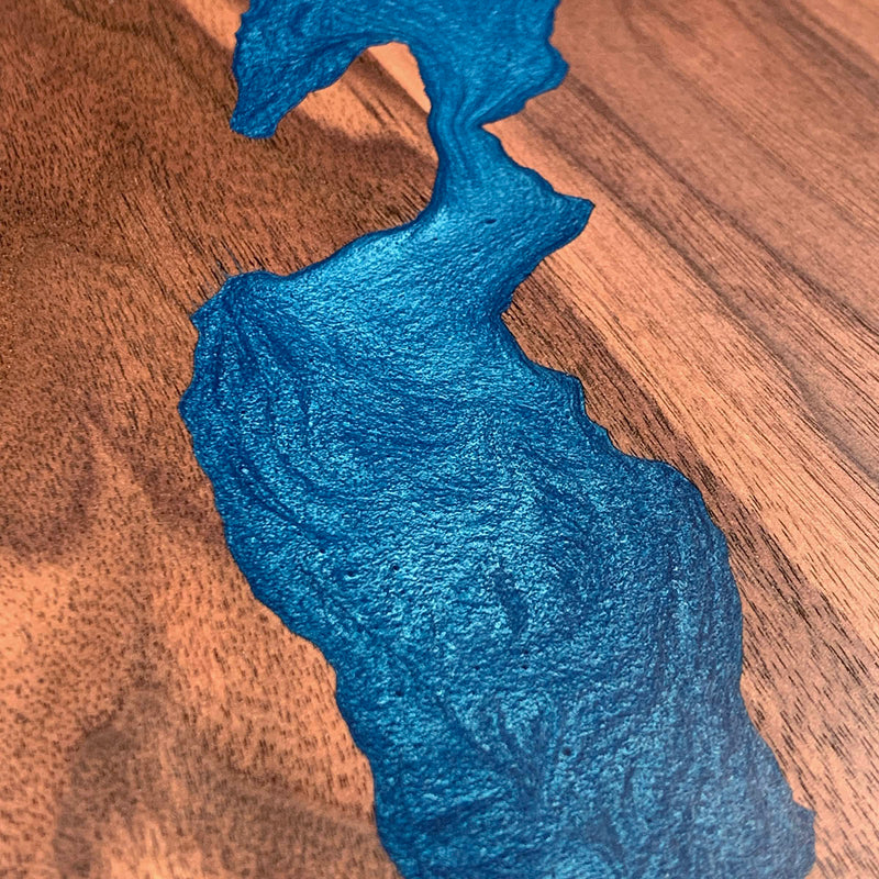 Detail of the Mara Lake map by Keyway