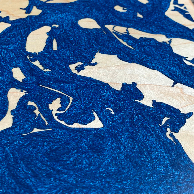 Detail of the Queen's Creek map by Keyway