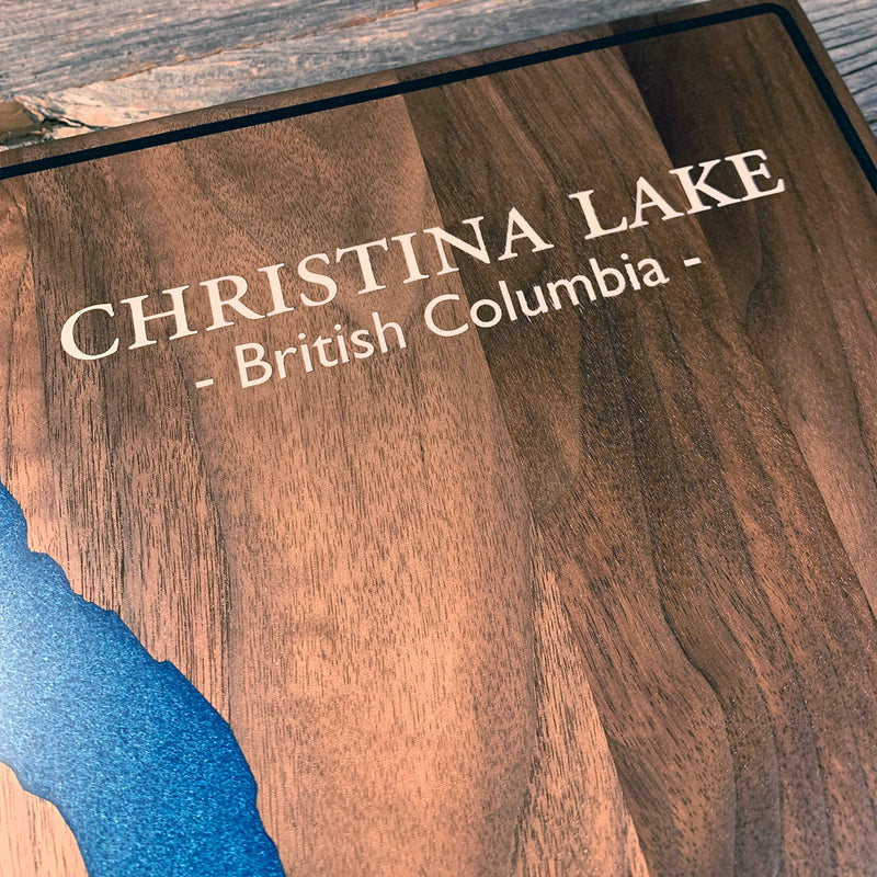 Detail of the Christina Lake map by Keyway