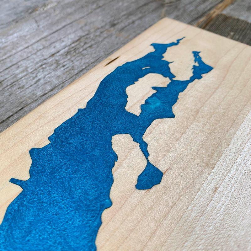 Detail of the Green Lake map by Keyway
