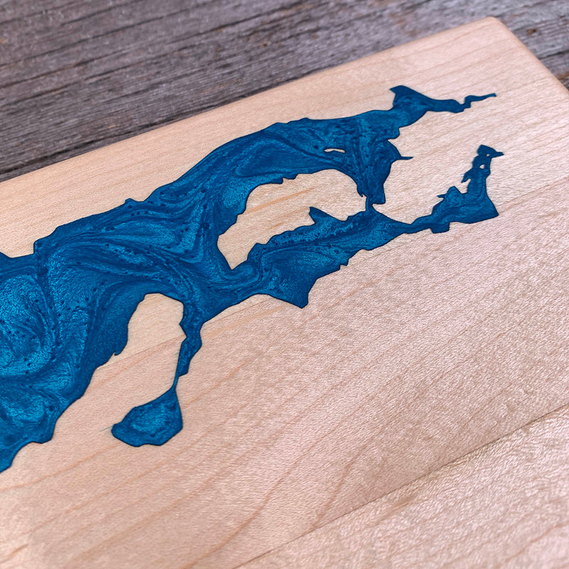 Detail of the Green Lake map by Keyway