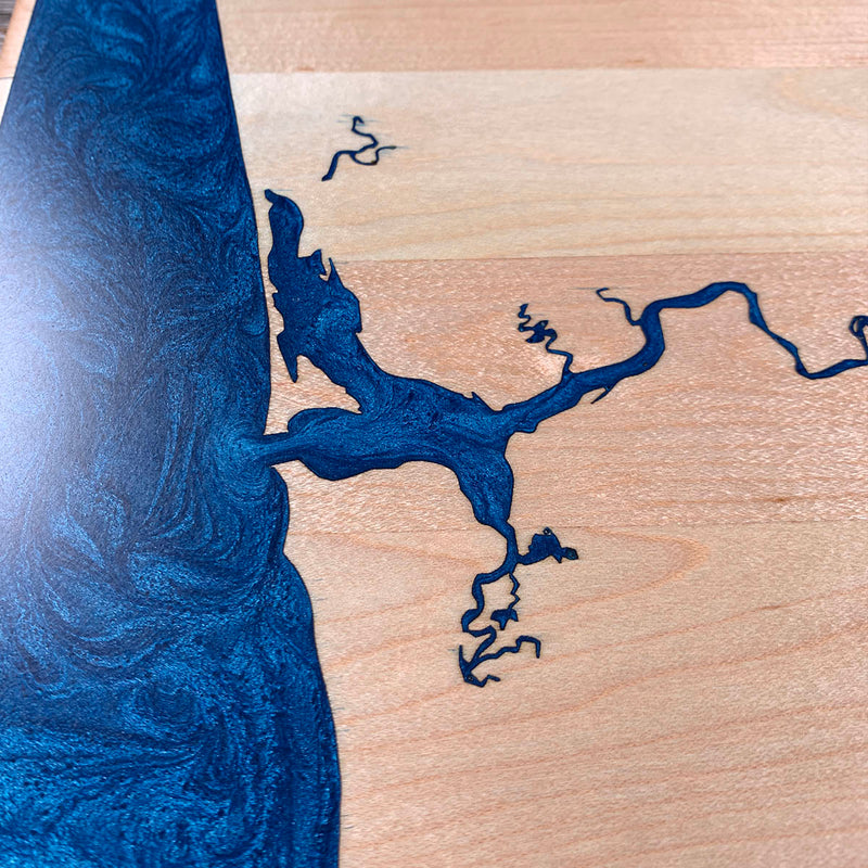 Detail of the Pamet River map by Keyway