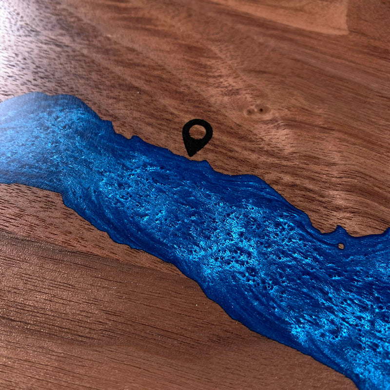 Detail of the Sproat Lake map by Keyway