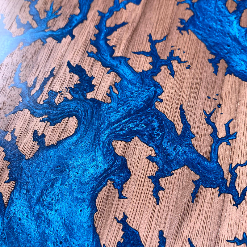 Detail of the Bellevue map by Keyway