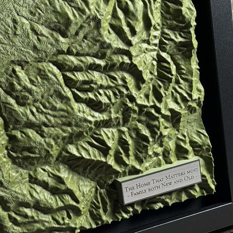 Detail of the Colton map by Keyway
