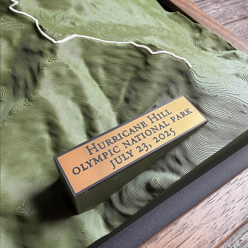 Detail of the Hurricane Hill map by Keyway