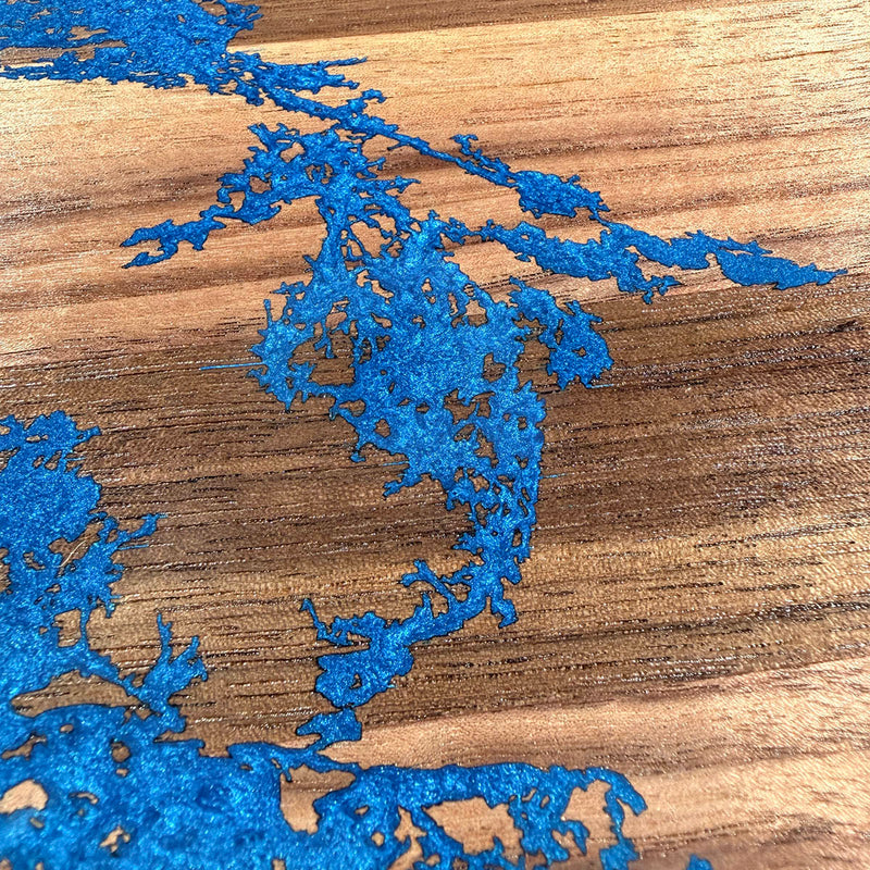 Detail of the Lake of the Woods map by Keyway