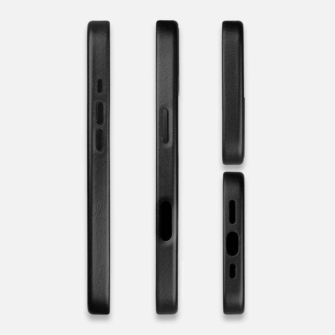 Full Leather Case - Charcoal - iPhone 16 Plus by Keyway Full Leather Case - Charcoal - iPhone 16 Plus by Keyway