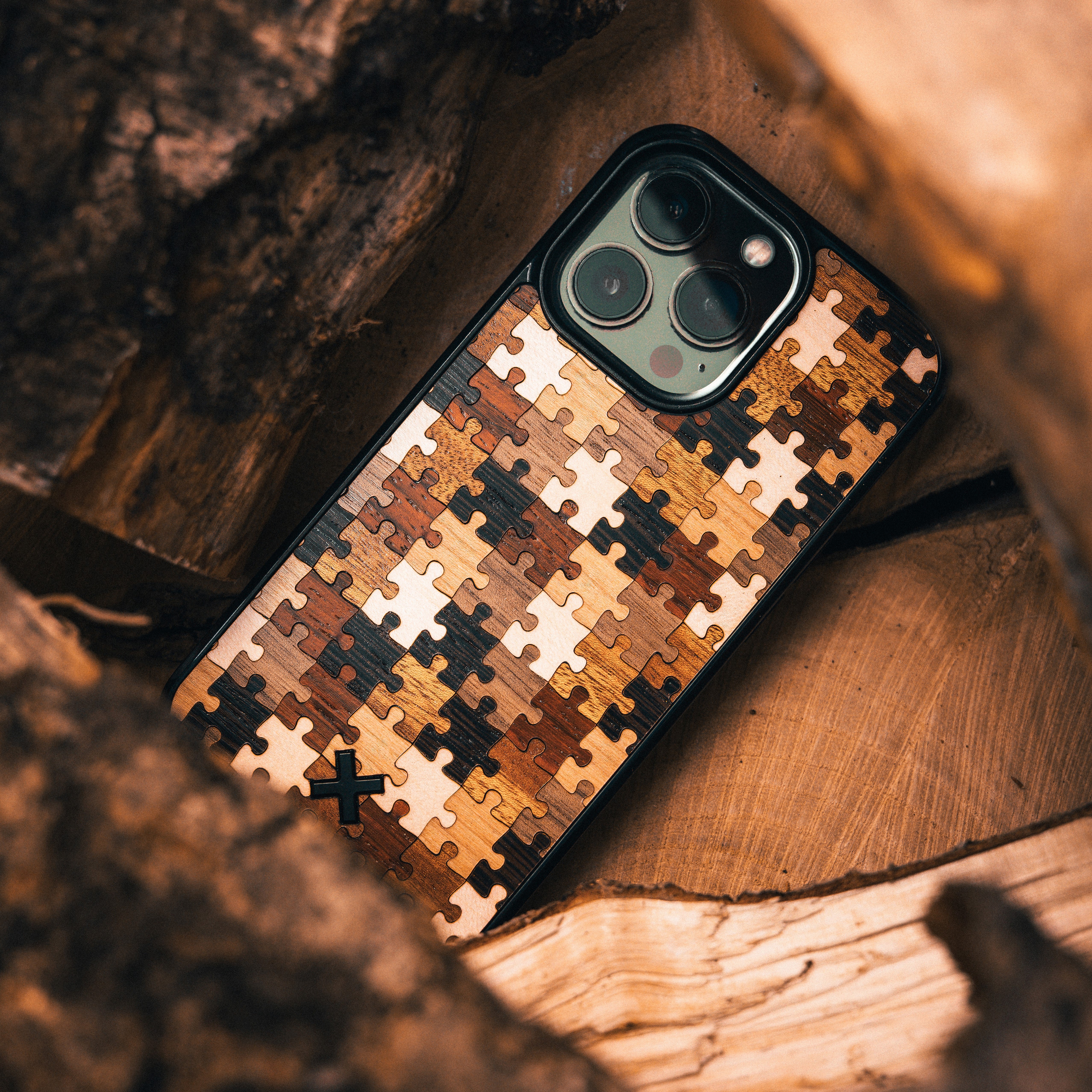 Puzzle - Wood Phone Case