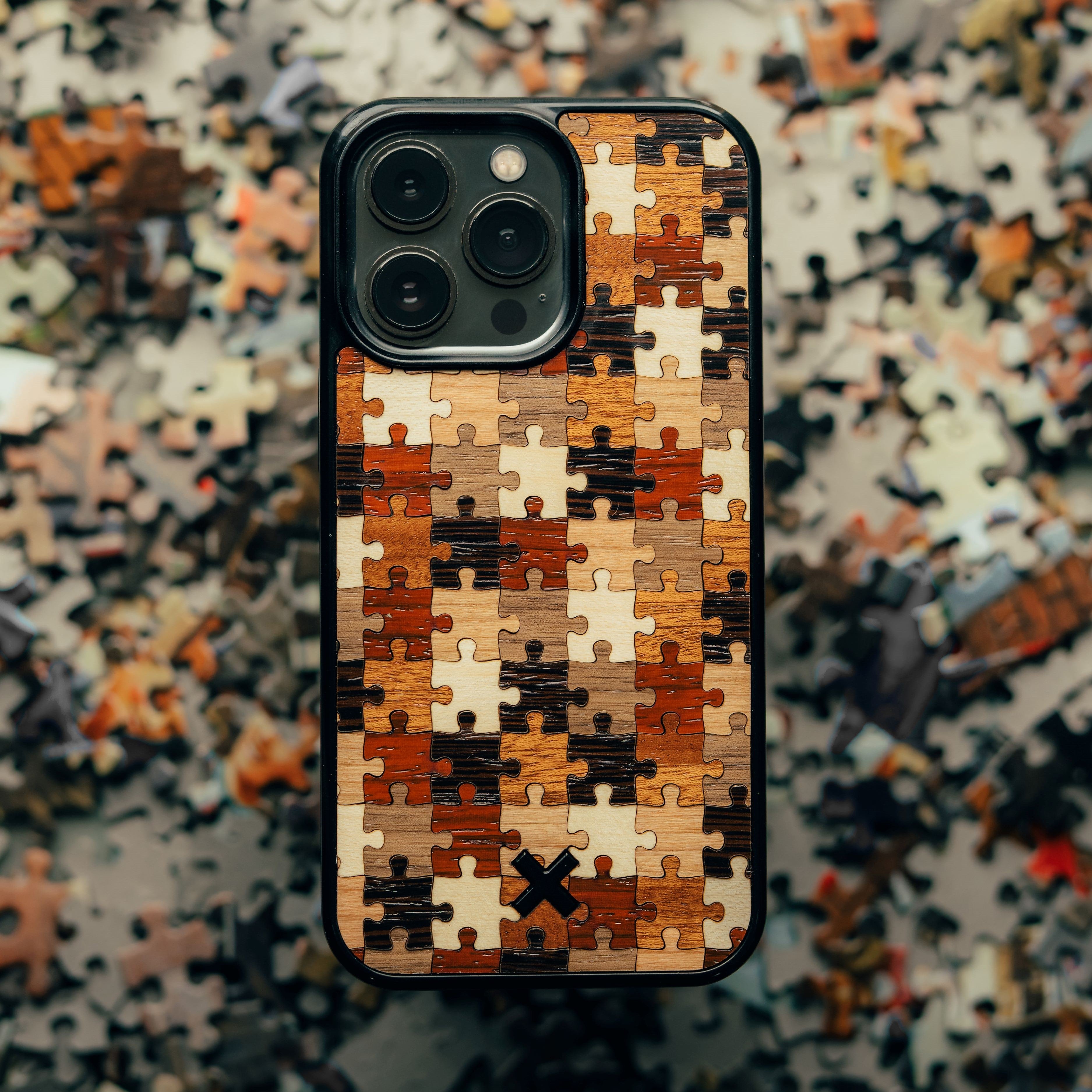 Puzzle - Wood Phone Case