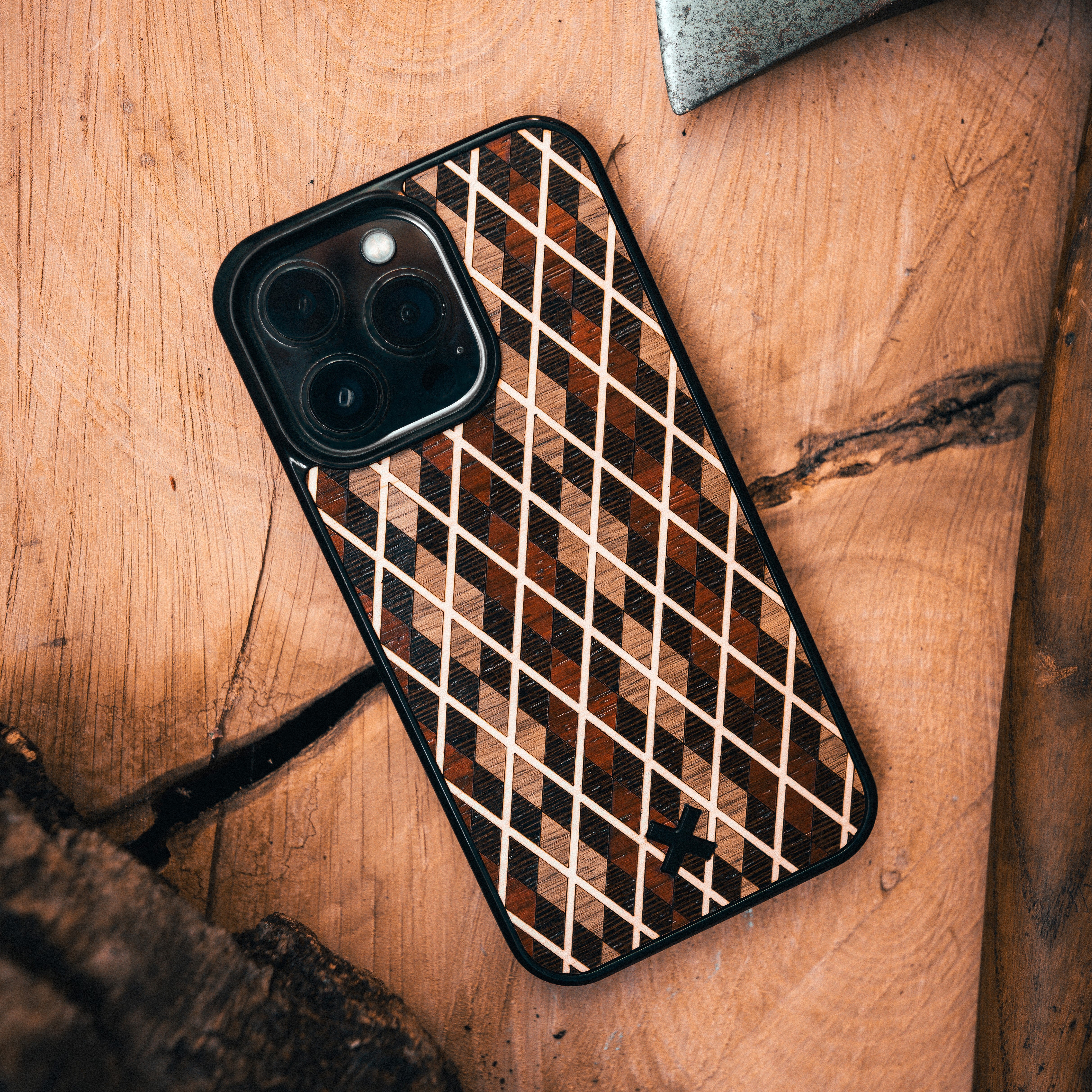 Argyle - Wood Phone Case