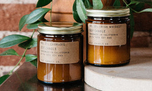 Collection of Keyway's handmade Soy Candles from PF Candle Co.