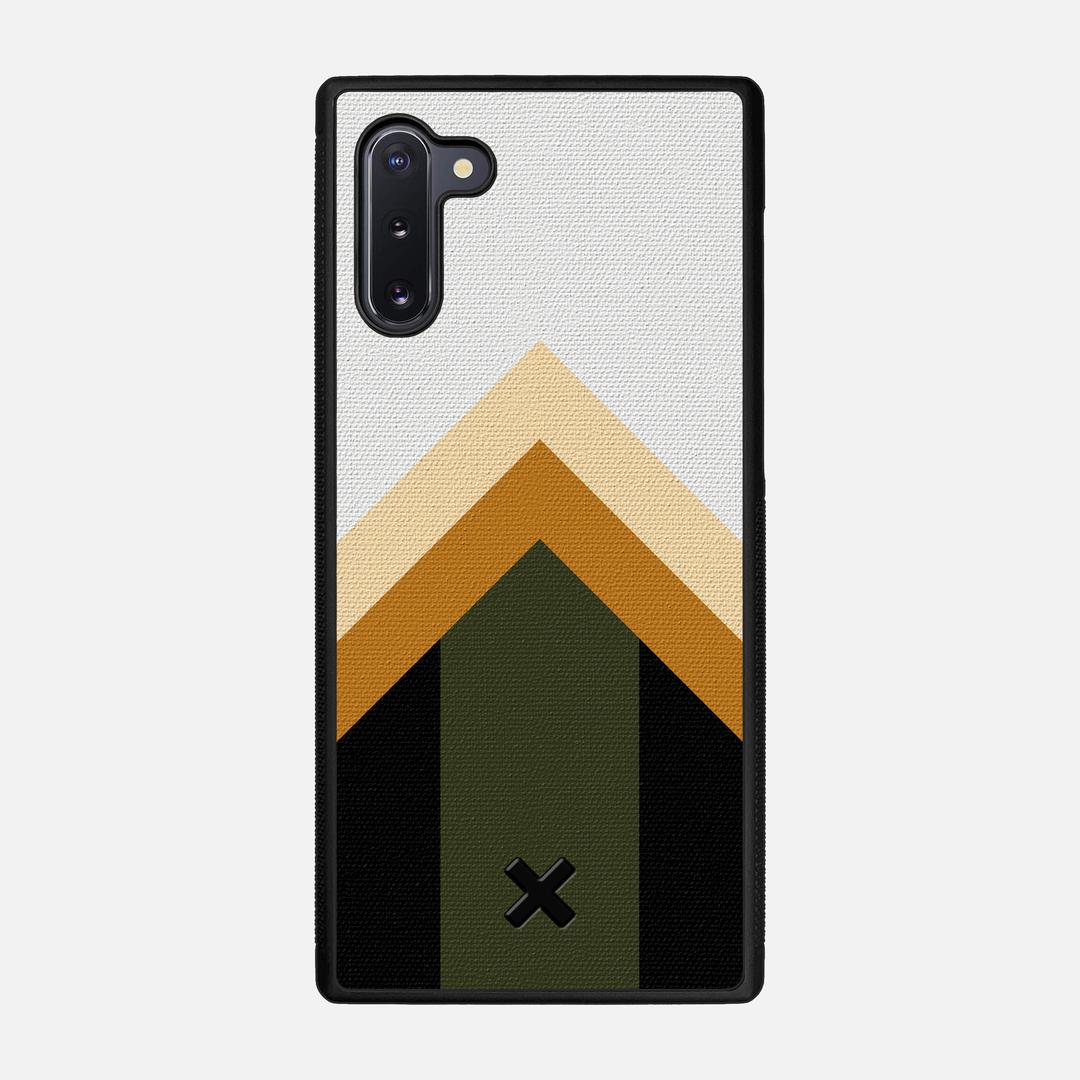 Ascent Case for the Samsung Galaxy Note 10 featuring a UV Printed Cotton Canvas backer with the Keyway X Mark#Phone Model_Galaxy Note 10