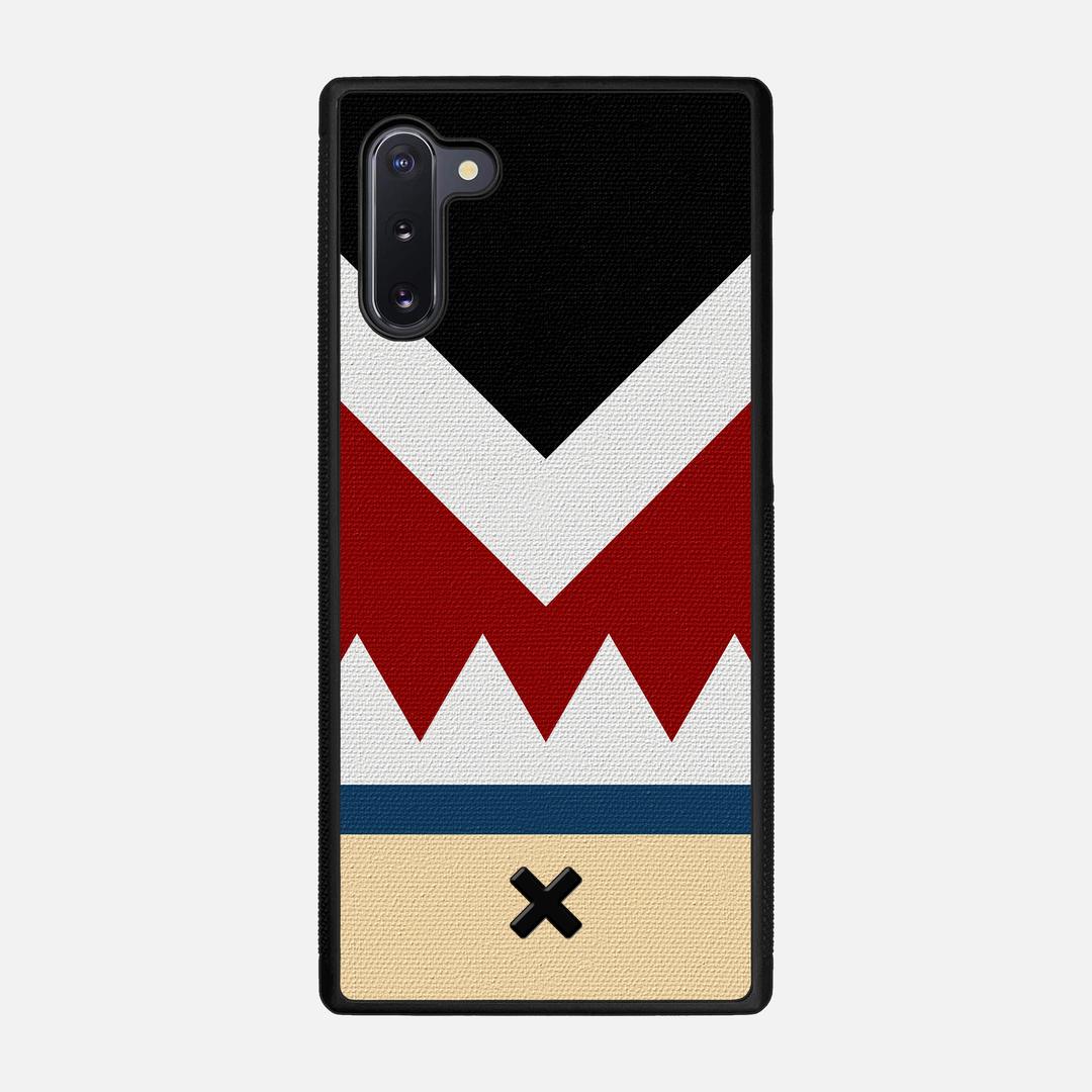 Cove Case for the Samsung Galaxy Note 10 featuring a UV Printed Cotton Canvas backer with the Keyway X Mark#Phone Model_Galaxy Note 10