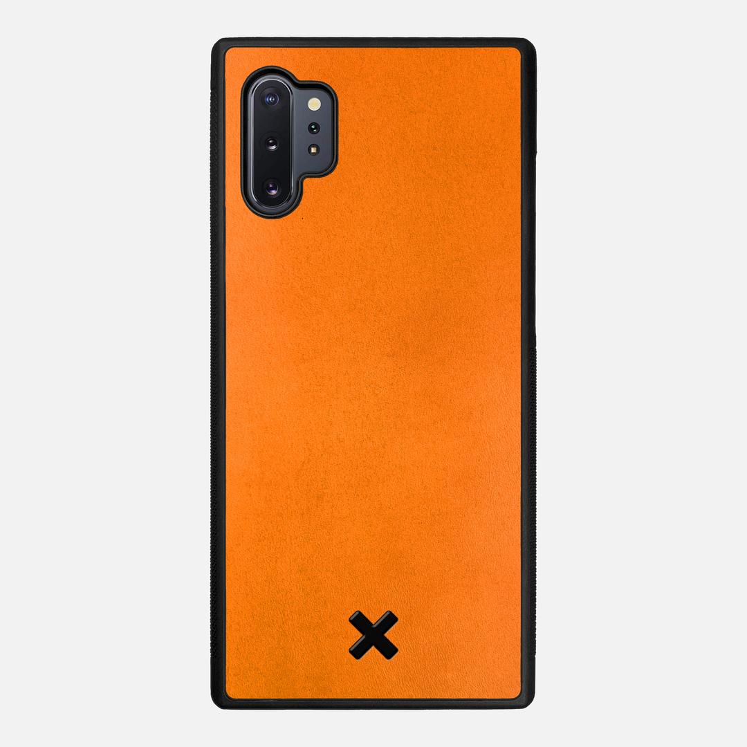 Honey Leather Case for the Samsung Galaxy Note 10 Plus featuring a Genuine Leather backer with the Keyway X Mark#Phone Model_Galaxy Note 10 Plus