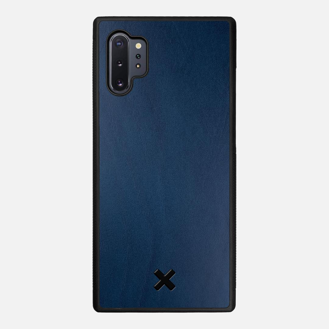 Midnight Leather Case for the Samsung Galaxy Note 10 Plus featuring a Genuine Leather backer with the Keyway X Mark#Phone Model_Galaxy Note 10 Plus