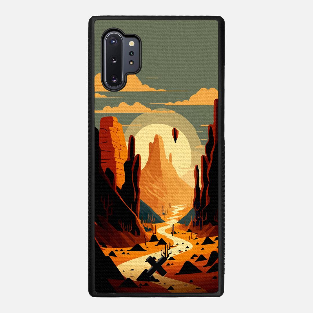 Terra Case for the Samsung Galaxy Note 10 Plus featuring a UV Printed Cotton Canvas backer with the Keyway X Mark#Phone Model_Galaxy Note 10 Plus