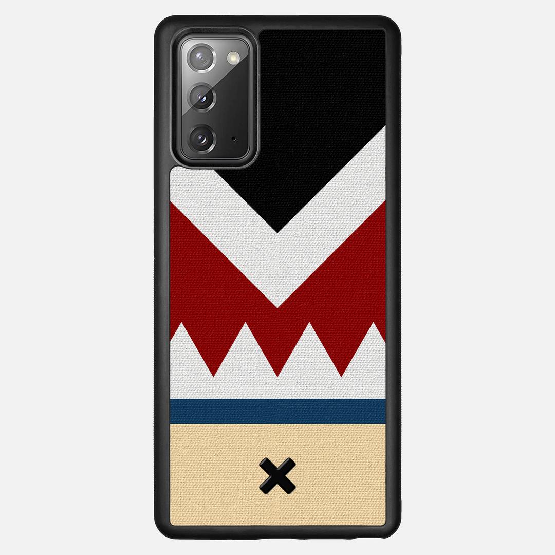 Cove Case for the Samsung Galaxy Note 20 featuring a UV Printed Cotton Canvas backer with the Keyway X Mark#Phone Model_Galaxy Note 20