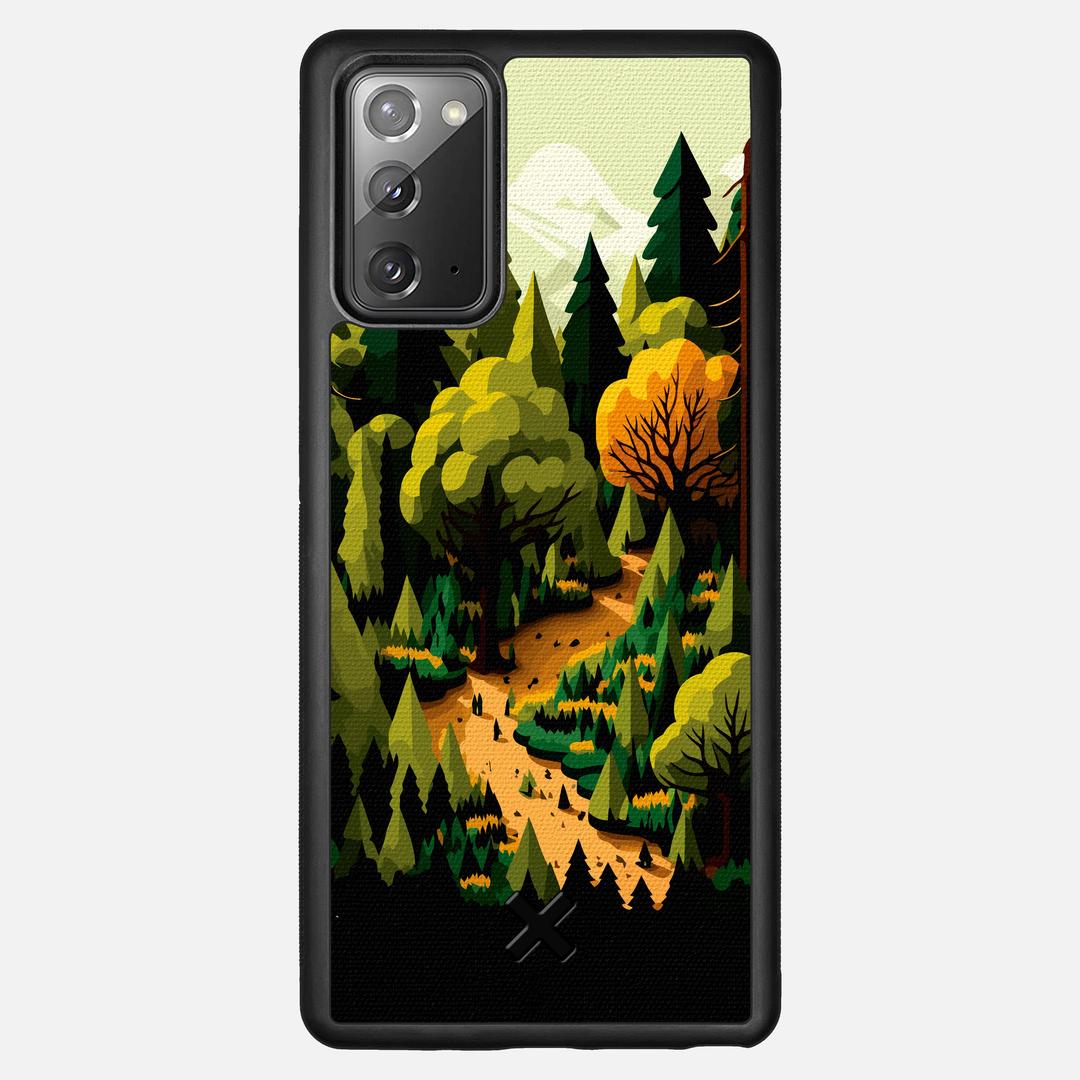 Evergreen Case for the Samsung Galaxy Note 20 featuring a UV Printed Cotton Canvas backer with the Keyway X Mark#Phone Model_Galaxy Note 20