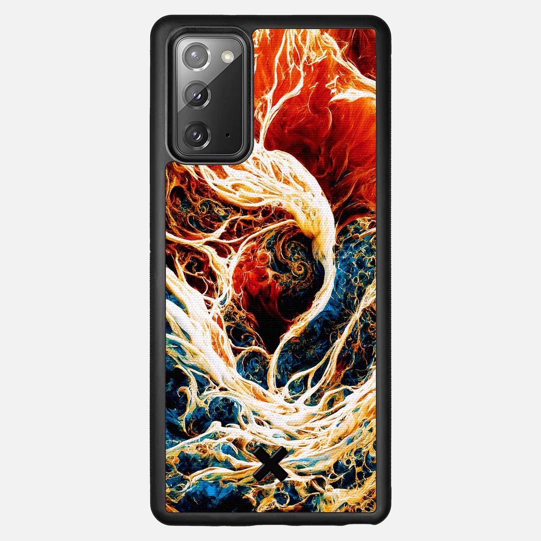 Evolve Case for the Samsung Galaxy Note 20 featuring a UV Printed Cotton Canvas backer with the Keyway X Mark#Phone Model_Galaxy Note 20
