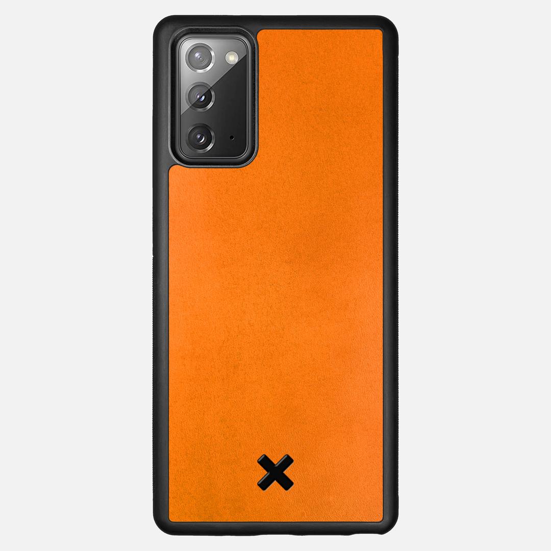 Honey Leather Case for the Samsung Galaxy Note 20 featuring a Genuine Leather backer with the Keyway X Mark#Phone Model_Galaxy Note 20