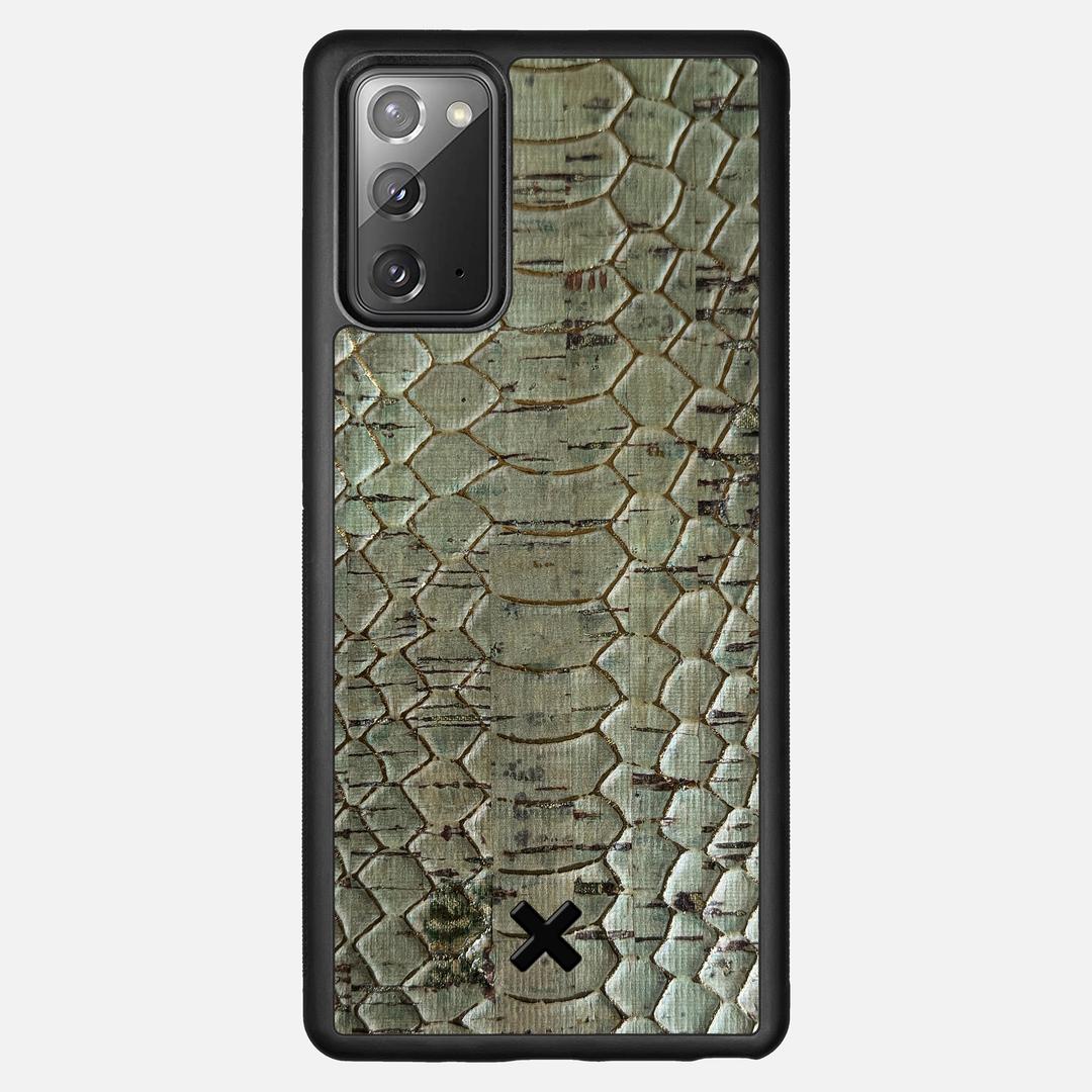 Python Cork Case for the Samsung Galaxy Note 20 featuring a Genuine Cork backer with the Keyway X Mark#Phone Model_Galaxy Note 20