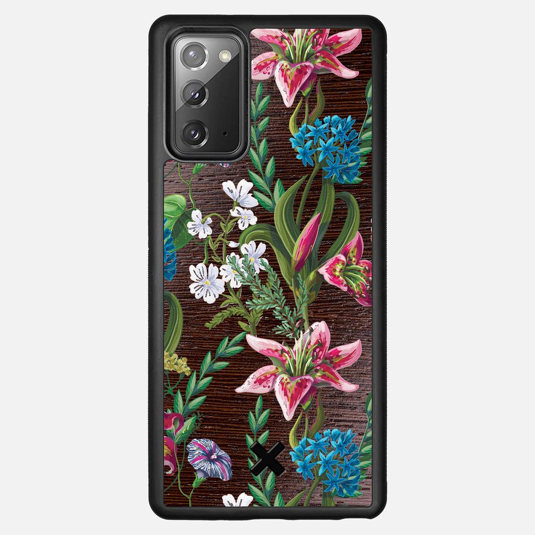 Stargazer Case for the Samsung Galaxy Note 20 featuring a UV Printed Wenge Wood backer with the Keyway X Mark#Phone Model_Galaxy Note 20