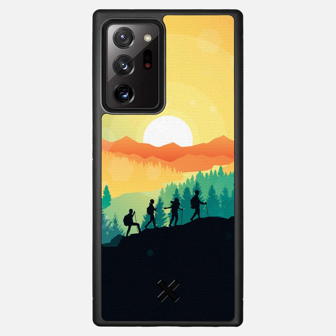Expedition Case for the Samsung Galaxy Note 20 Ultra featuring a UV Printed Cotton Canvas backer with the Keyway X Mark#Phone Model_Galaxy Note 20 Ultra