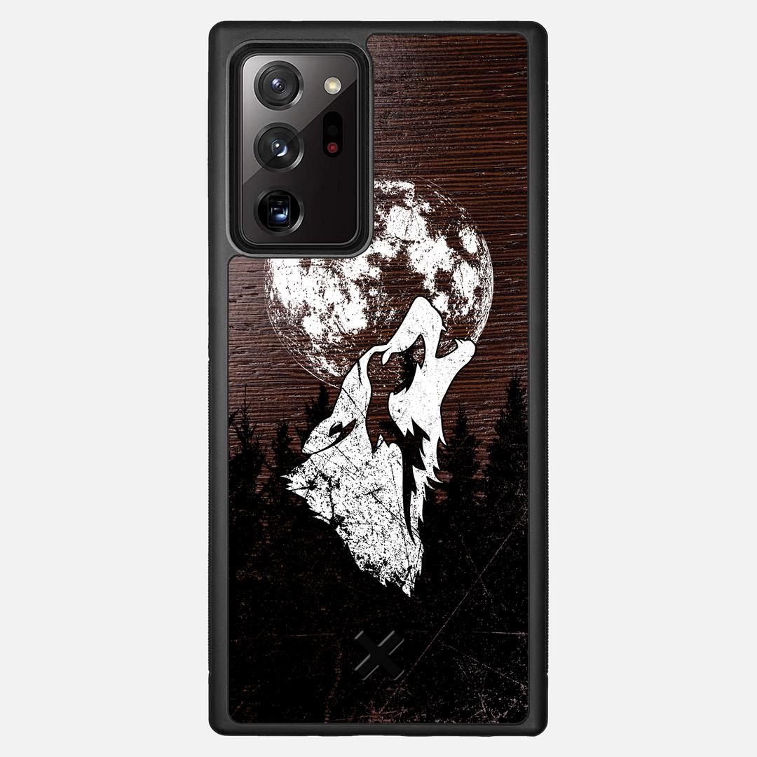 Howl Case for the Samsung Galaxy Note 20 Ultra featuring a UV Printed Wenge Wood backer with the Keyway X Mark#Phone Model_Galaxy Note 20 Ultra