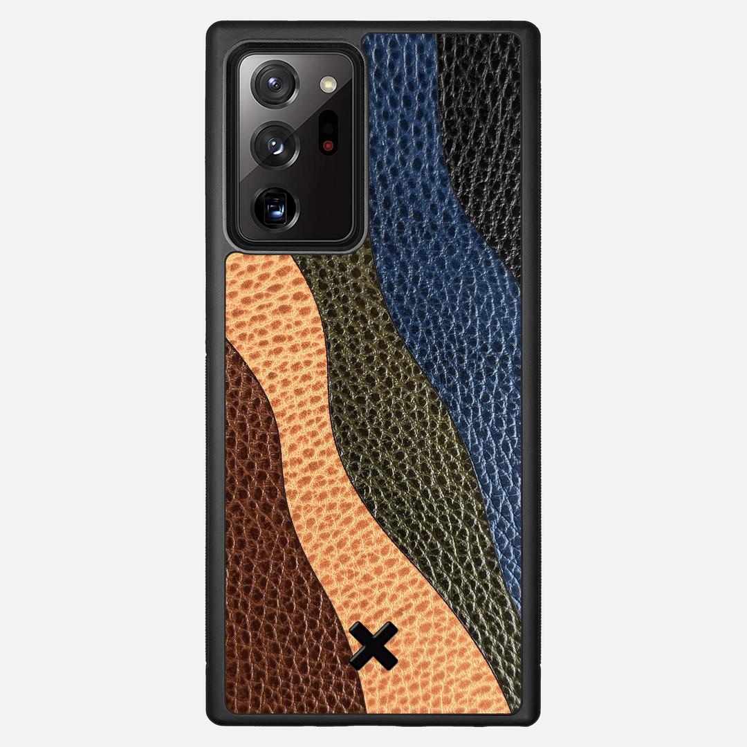 Sable Leather Case for the Samsung Galaxy Note 20 Ultra featuring a Genuine Leather backer with the Keyway X Mark#Phone Model_Galaxy Note 20 Ultra
