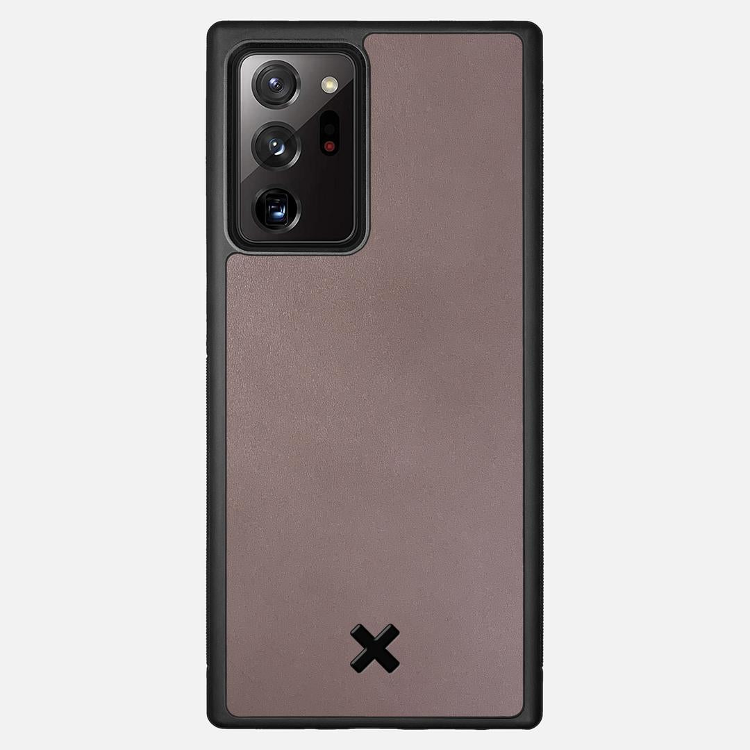 Slate Leather Case for the Samsung Galaxy Note 20 Ultra featuring a Genuine Leather backer with the Keyway X Mark#Phone Model_Galaxy Note 20 Ultra