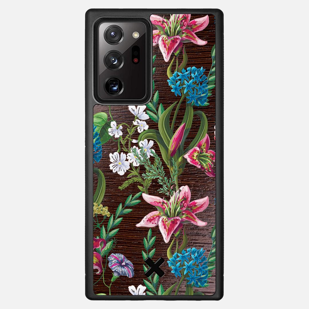 Stargazer Case for the Samsung Galaxy Note 20 Ultra featuring a UV Printed Wenge Wood backer with the Keyway X Mark#Phone Model_Galaxy Note 20 Ultra