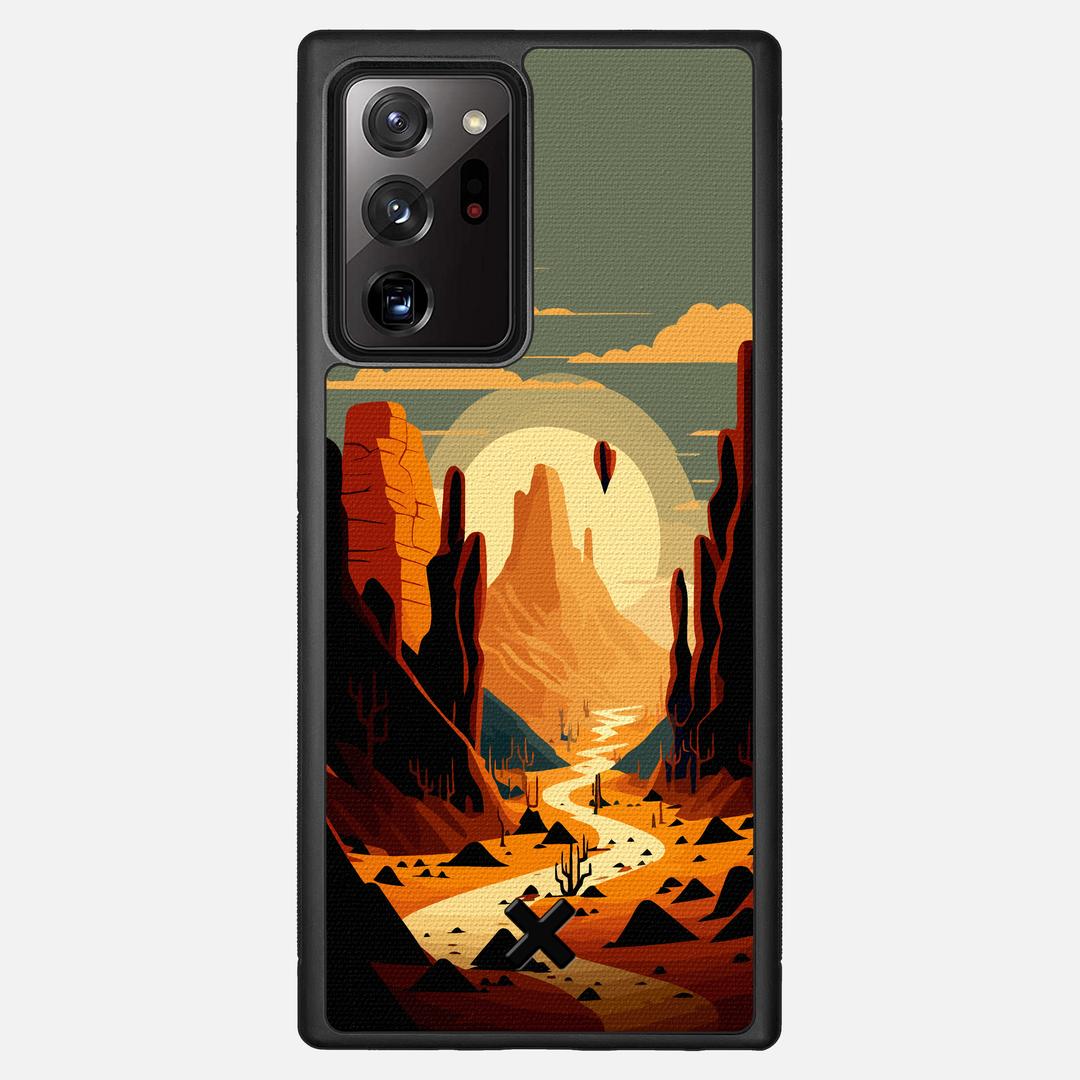 Terra Case for the Samsung Galaxy Note 20 Ultra featuring a UV Printed Cotton Canvas backer with the Keyway X Mark#Phone Model_Galaxy Note 20 Ultra