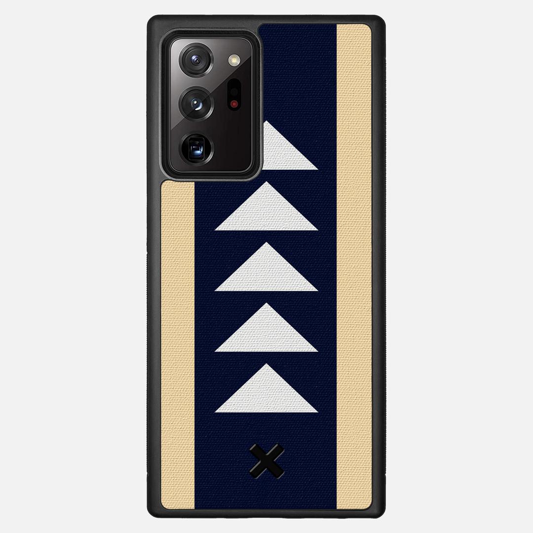 Track Case for the Samsung Galaxy Note 20 Ultra featuring a UV Printed Cotton Canvas backer with the Keyway X Mark#Phone Model_Galaxy Note 20 Ultra