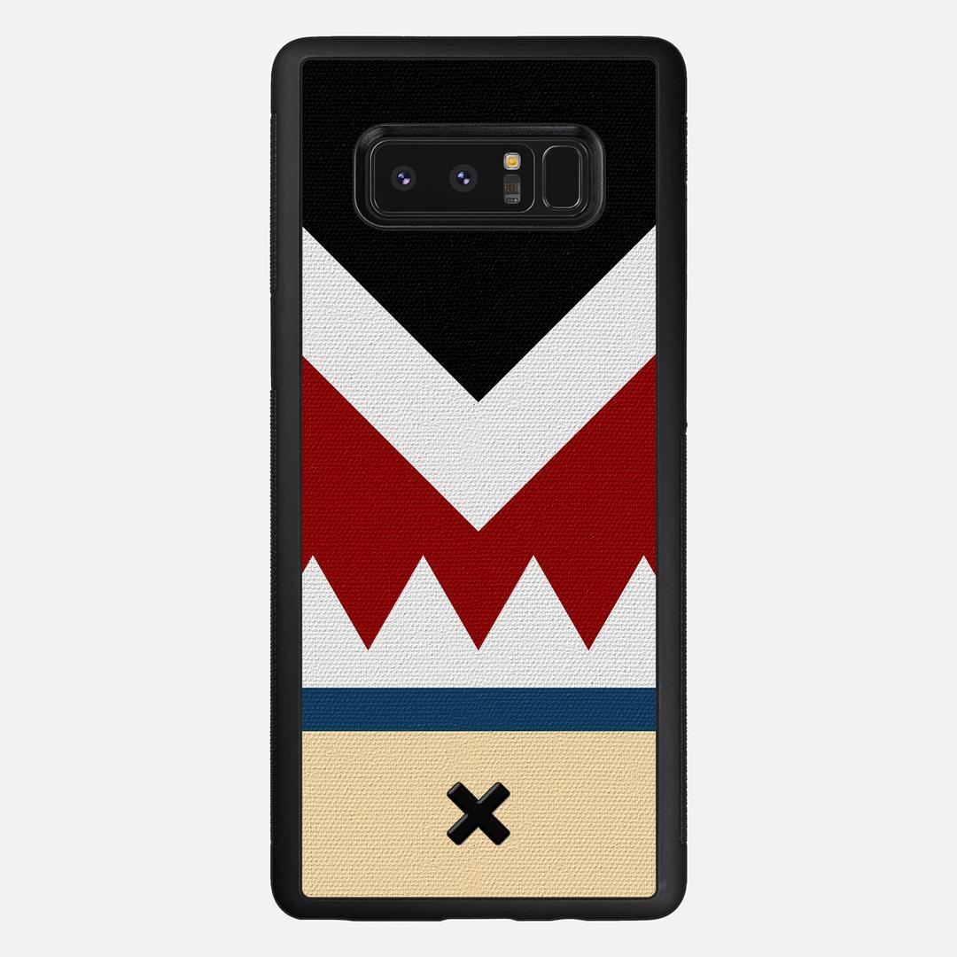 Cove Case for the Samsung Galaxy Note 8 featuring a UV Printed Cotton Canvas backer with the Keyway X Mark#Phone Model_Galaxy Note 8