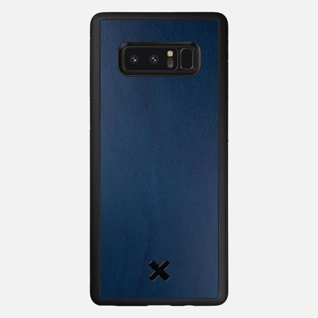 Midnight Leather Case for the Samsung Galaxy Note 8 featuring a Genuine Leather backer with the Keyway X Mark#Phone Model_Galaxy Note 8