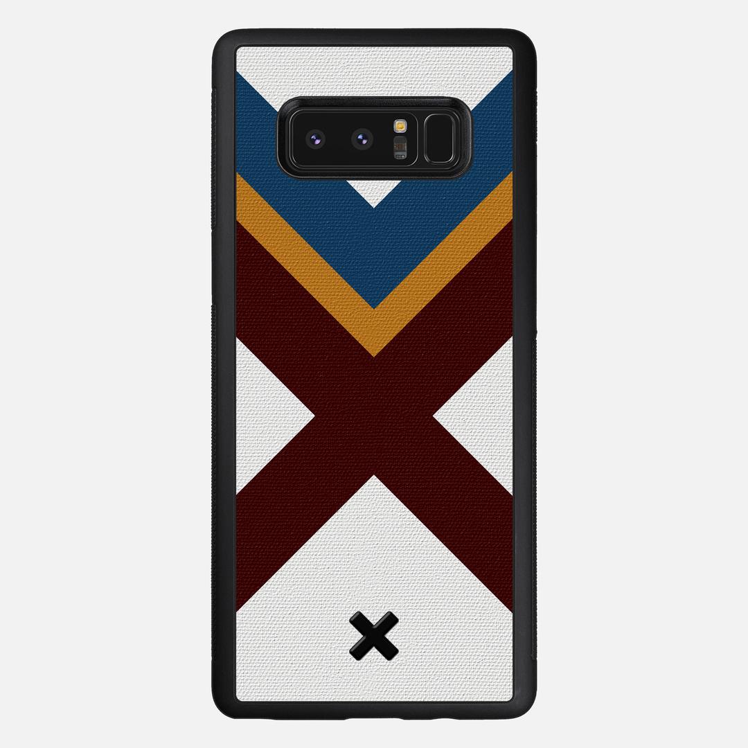 Range Case for the Samsung Galaxy Note 8 featuring a UV Printed Cotton Canvas backer with the Keyway X Mark#Phone Model_Galaxy Note 8