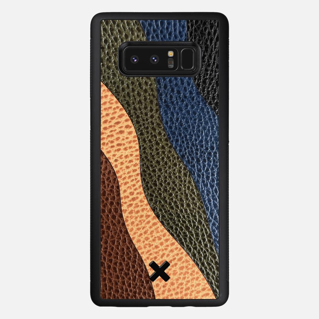 Sable Leather Case for the Samsung Galaxy Note 8 featuring a Genuine Leather backer with the Keyway X Mark#Phone Model_Galaxy Note 8