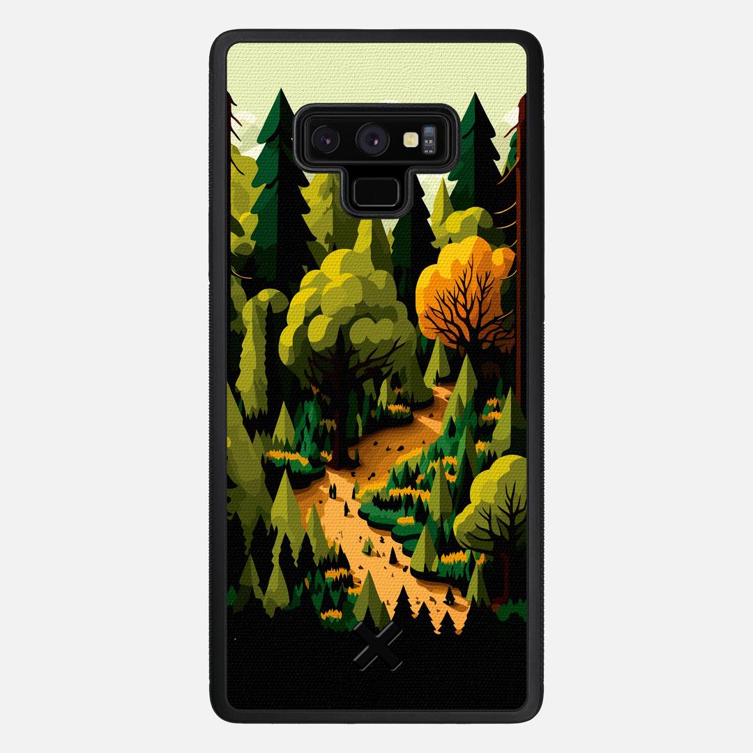 Evergreen Case for the Samsung Galaxy Note 9 featuring a UV Printed Cotton Canvas backer with the Keyway X Mark#Phone Model_Galaxy Note 9