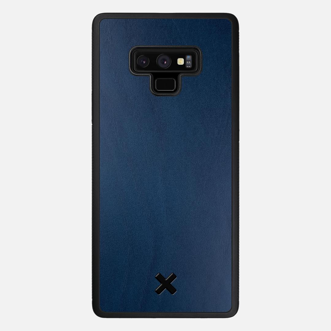 Midnight Leather Case for the Samsung Galaxy Note 9 featuring a Genuine Leather backer with the Keyway X Mark#Phone Model_Galaxy Note 9