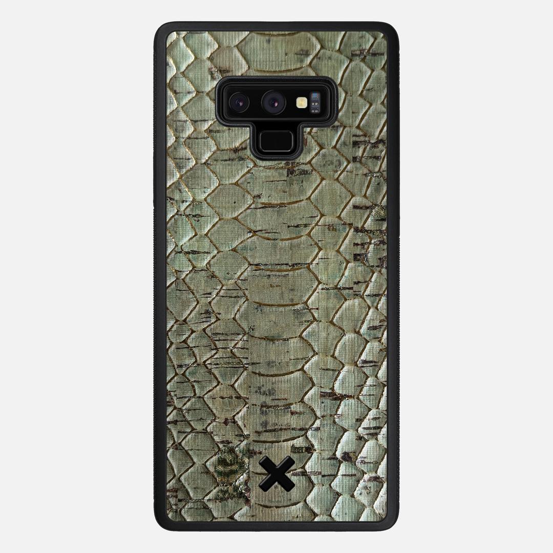 Python Cork Case for the Samsung Galaxy Note 9 featuring a Genuine Cork backer with the Keyway X Mark#Phone Model_Galaxy Note 9