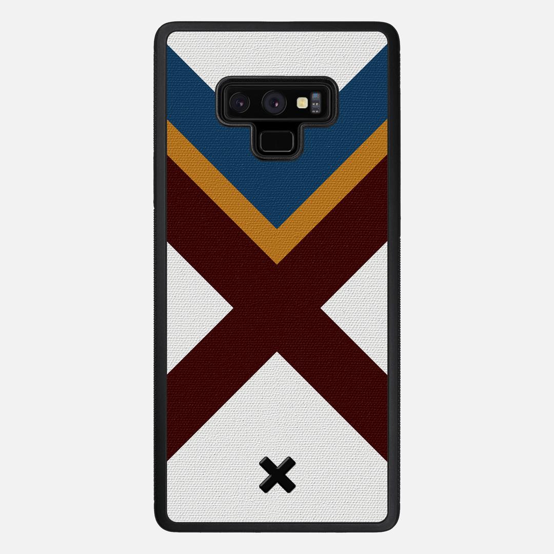 Range Case for the Samsung Galaxy Note 9 featuring a UV Printed Cotton Canvas backer with the Keyway X Mark#Phone Model_Galaxy Note 9