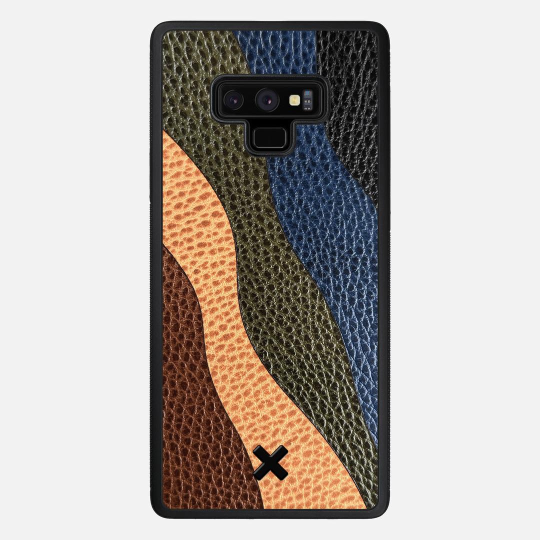 Sable Leather Case for the Samsung Galaxy Note 9 featuring a Genuine Leather backer with the Keyway X Mark#Phone Model_Galaxy Note 9