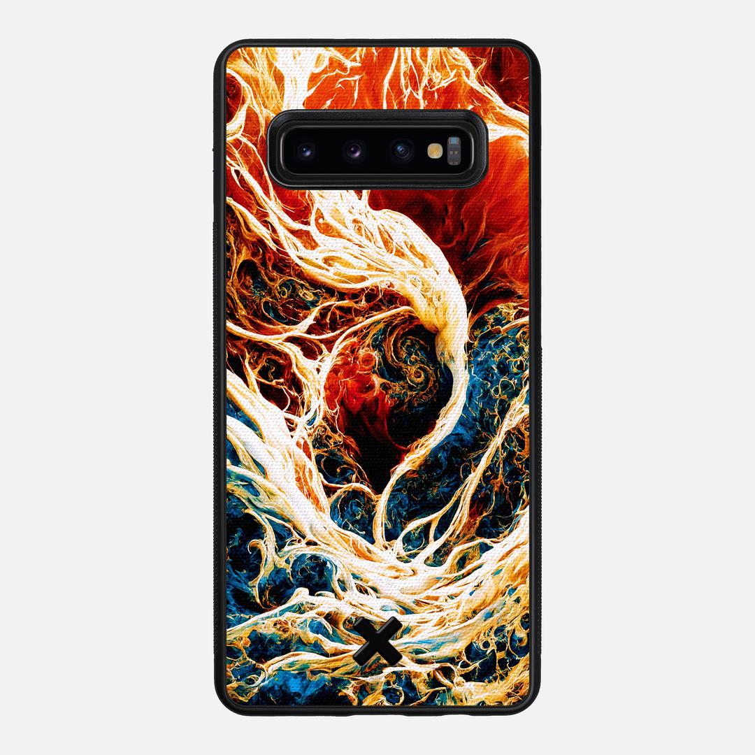 Evolve Case for the Samsung Galaxy S10 Plus featuring a UV Printed Cotton Canvas backer with the Keyway X Mark#Phone Model_Galaxy S10 Plus