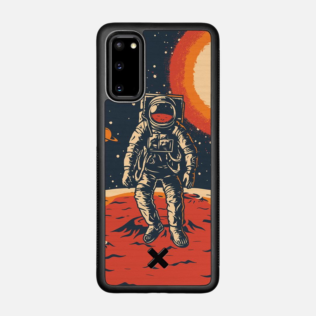 Cosmo Case for the Samsung Galaxy S20 featuring a UV Printed Wenge Wood backer with the Keyway X Mark#Phone Model_Galaxy S20
